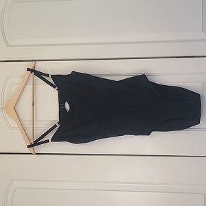 Panache Black One-Piece Swimsuit Size 40E XL